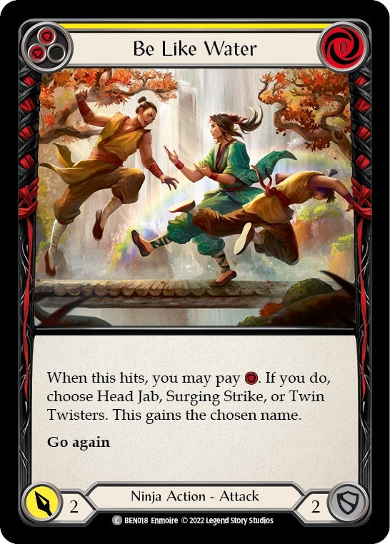 Image for Be Like Water (Yellow) [Blitz Deck: Outsiders - Benji]