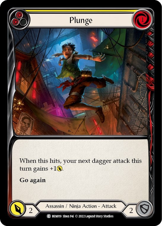 Image for Plunge (Yellow) [Blitz Deck: Outsiders - Benji]