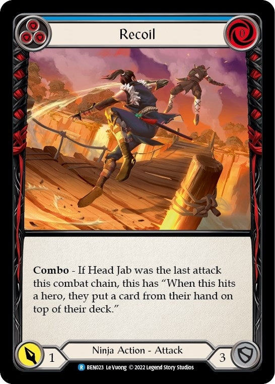 Image for Recoil (Blue) [Blitz Deck: Outsiders - Benji]