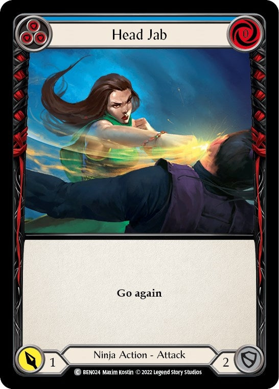 Image for Head Jab (Blue) [Blitz Deck: Outsiders - Benji]