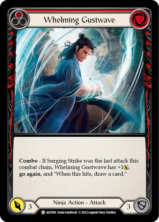 Image for Whelming Gustwave (Red) [Blitz Deck: Outsiders - Katsu]