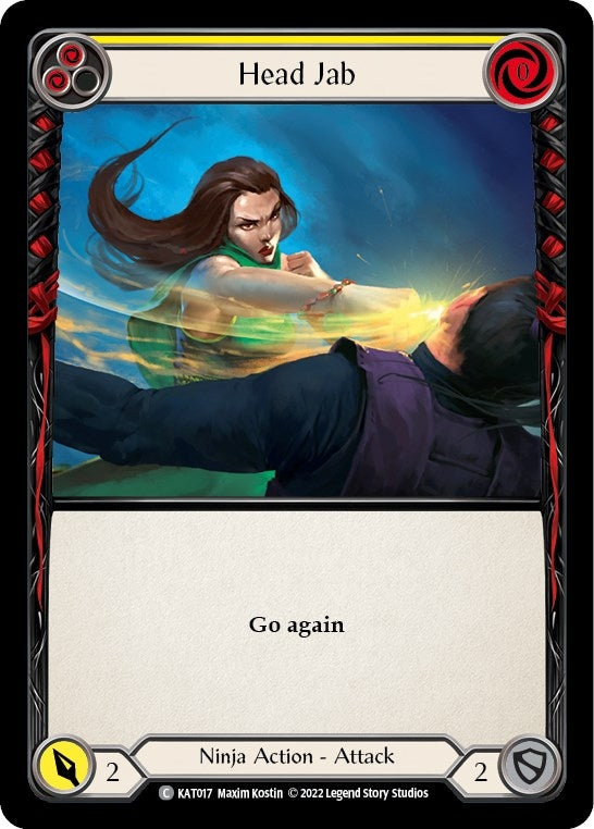 Image for Head Jab (Yellow) [Blitz Deck: Outsiders - Katsu]
