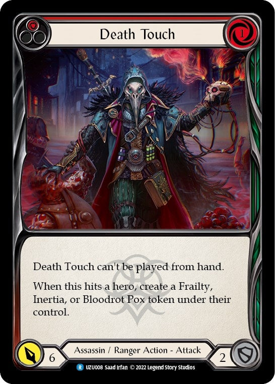 Image for Death Touch (Red) [Blitz Deck: Outsiders - Uzuri]