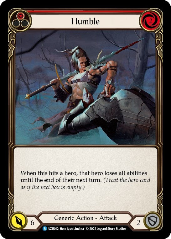 Image for Humble (Red) [Blitz Deck: Outsiders - Uzuri]