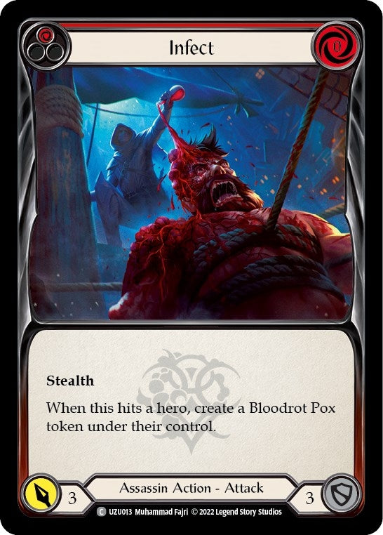 Image for Infect (Red) [Blitz Deck: Outsiders - Uzuri]