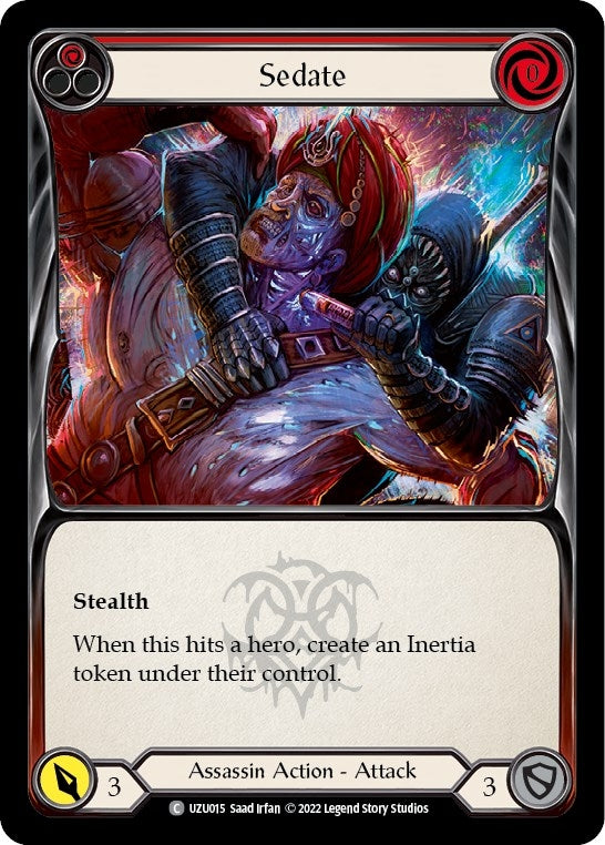 Image for Sedate (Red) [Blitz Deck: Outsiders - Uzuri]