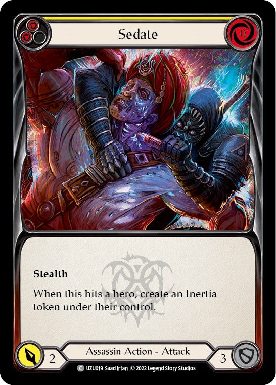 Image for Sedate (Yellow) [Blitz Deck: Outsiders - Uzuri]