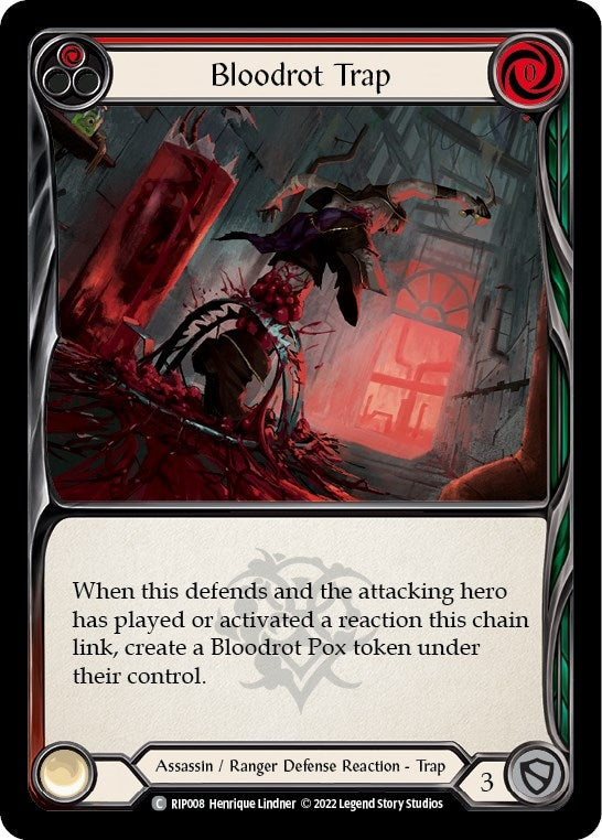 Image for Bloodrot Trap (Red) [Blitz Deck: Outsiders - Riptide]
