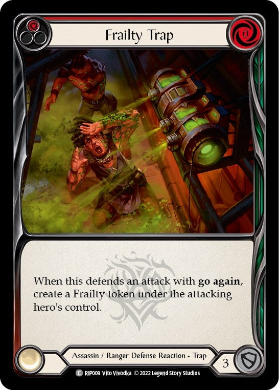 Image for Frailty Trap (Red) [Blitz Deck: Outsiders - Riptide]