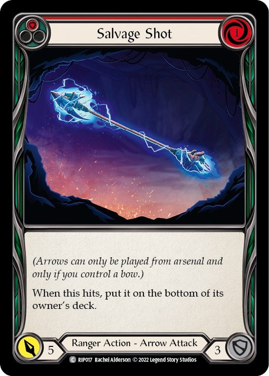 Image for Salvage Shot (Red) [Blitz Deck: Outsiders - Riptide]