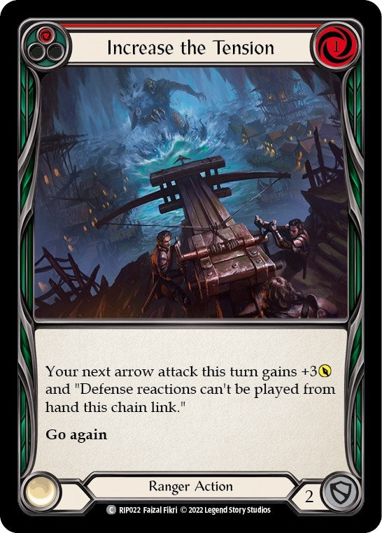 Image for Increase the Tension (Red) [Blitz Deck: Outsiders - Riptide]