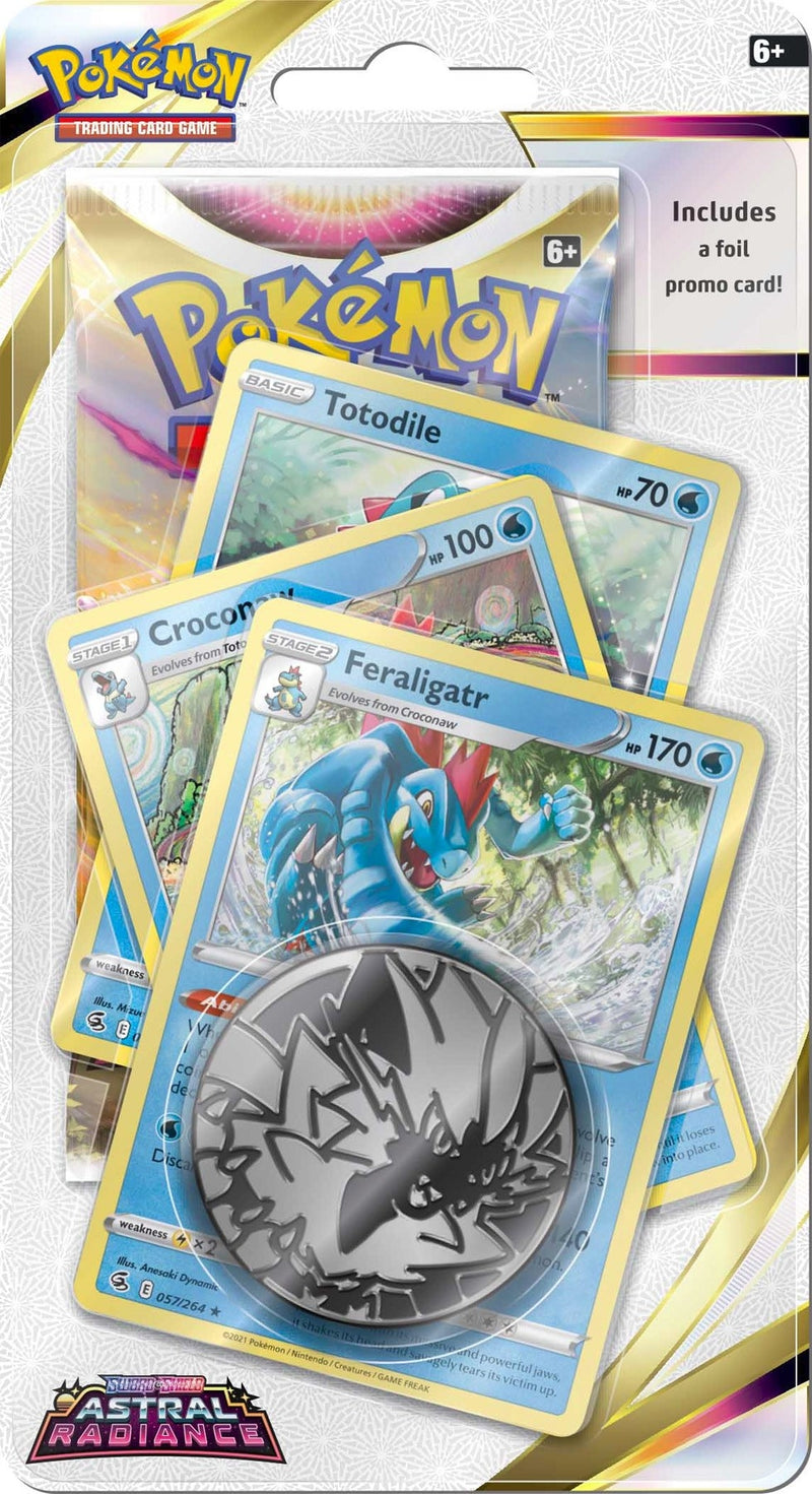 Astral Radiance Premium Checklane Blister Feraligatr [SWSH10]
