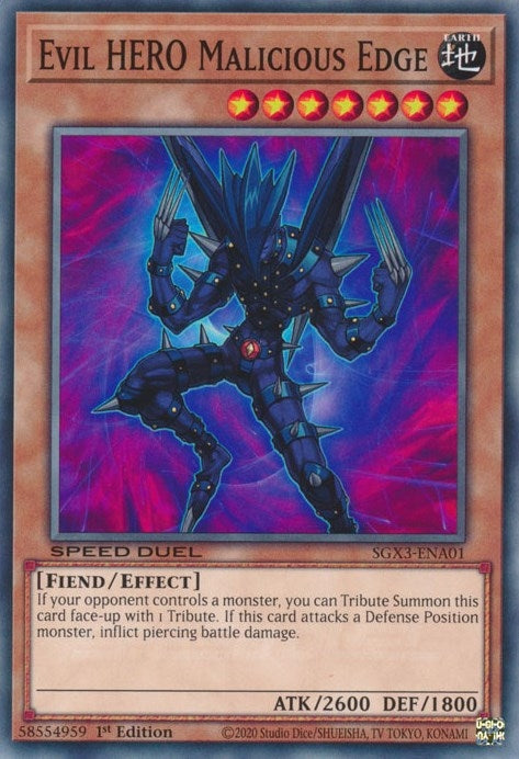 Evil HERO Malicious Edge (SGX3-ENA01) [SGX3]