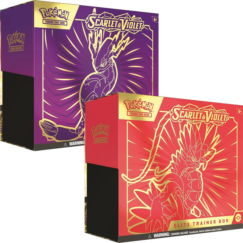 Scarlet and Violet Elite Trainer Boxes Set of 2 [SV1]