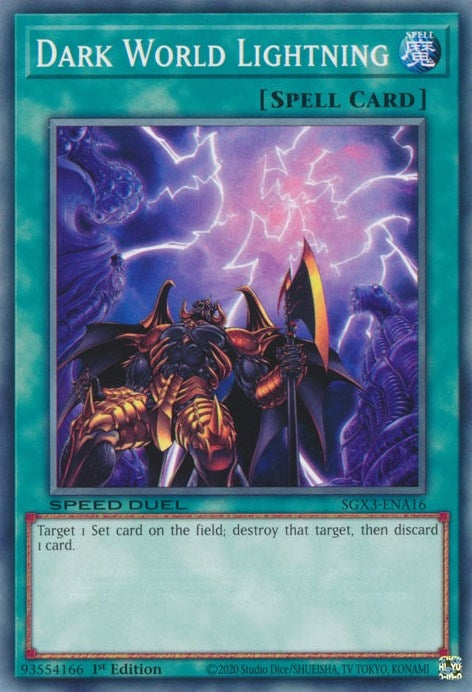 Dark World Lightning (SGX3-ENA16) [SGX3]