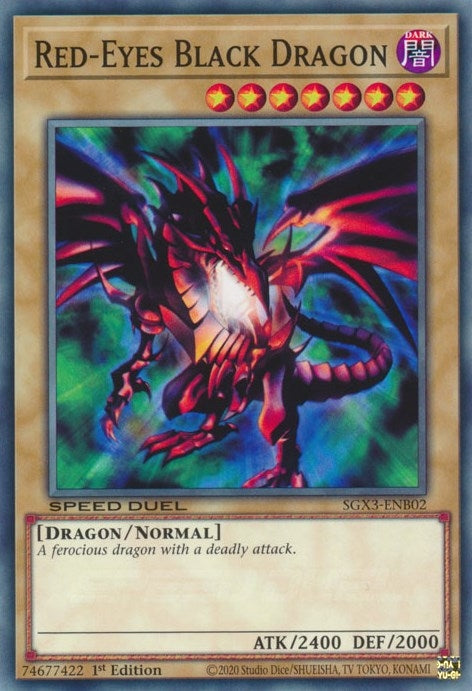 Red Eyes Black Dragon (SGX3-ENB02) [SGX3]