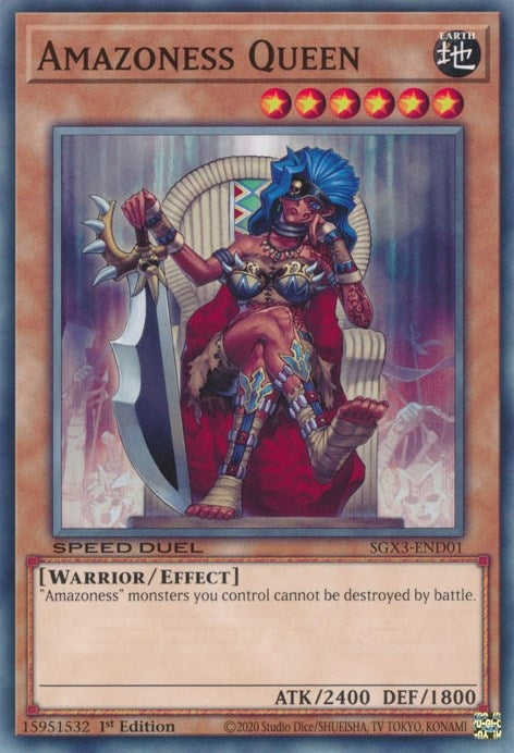 Amazoness Queen (SGX3-END01) [SGX3]
