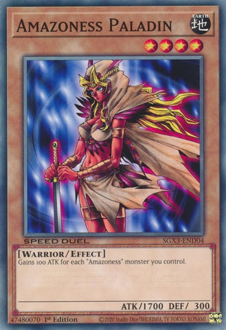 Amazoness Paladin (SGX3-END04) [SGX3]