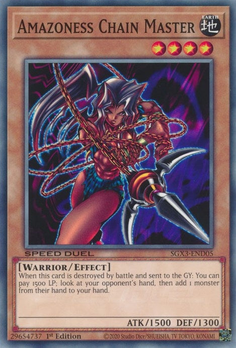Amazoness Chain Master (SGX3-END05) [SGX3]