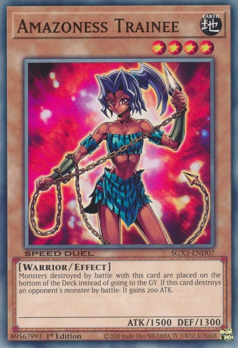 Amazoness Trainee (SGX3-END07) [SGX3]