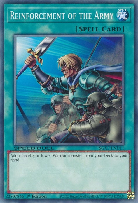Reinforcement of the Army (SGX3-END11) [SGX3]