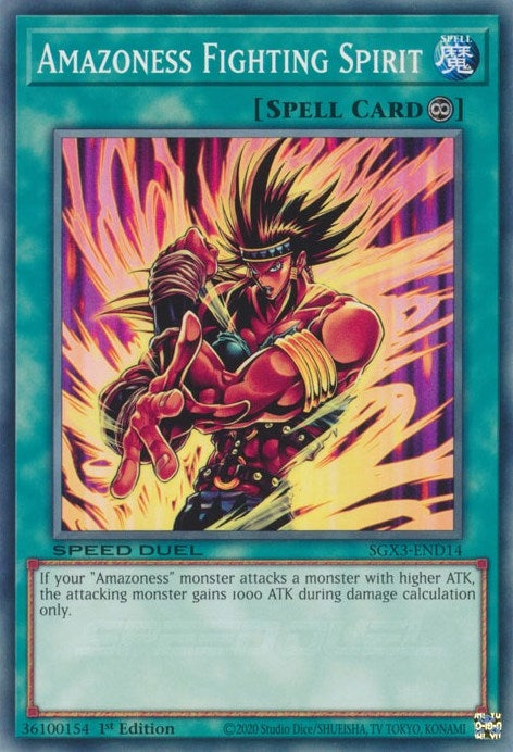 Amazoness Fighting Spirit (SGX3-END14) [SGX3]