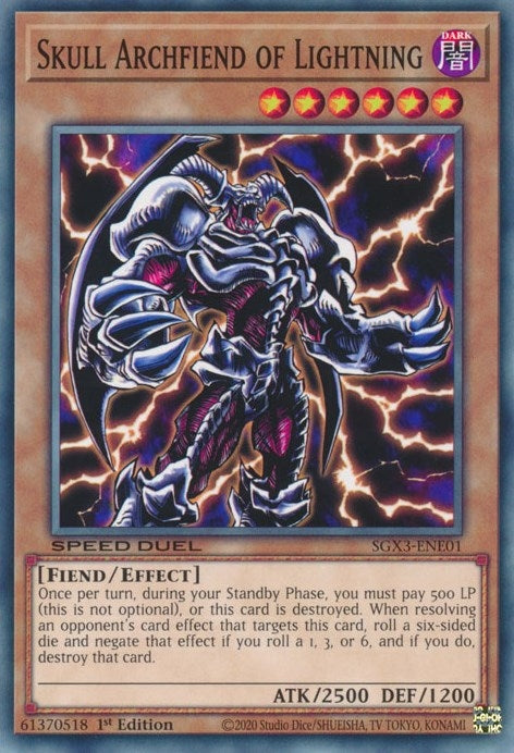 Skull Archfiend of Lightning (SGX3-ENE01) [SGX3]