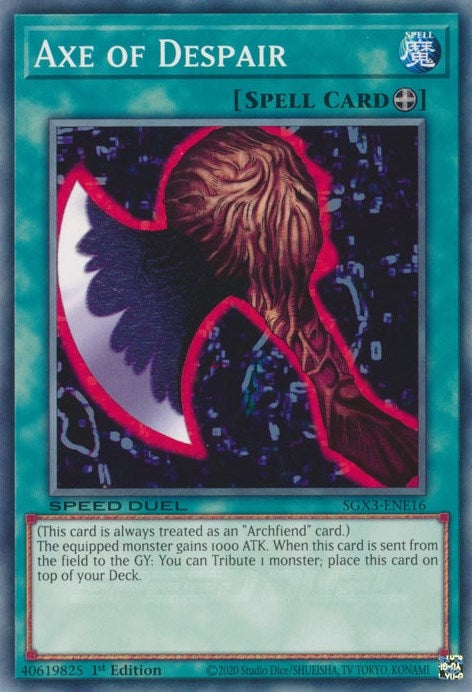 Axe of Despair (SGX3-ENE16) [SGX3]