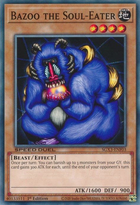 Bazoo the Soul Eater (SGX3-ENF03) [SGX3]