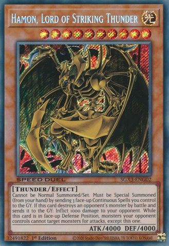 Hamon Lord of Striking Thunder (SGX3-ENG02) [SGX3]