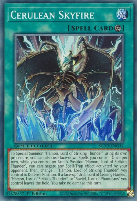 Cerulean Skyfire (SGX3-ENG11) [SGX3]