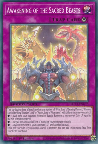 Awakening of the Sacred Beasts (SGX3-ENG15) [SGX3]