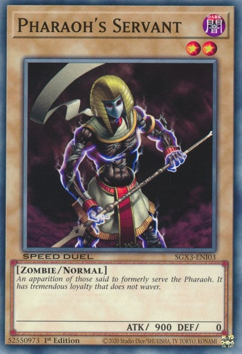 Pharaohs Servant (SGX3-ENI03) [SGX3]