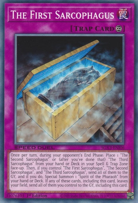 The First Sarcophagus (SGX3-ENI06) [SGX3]
