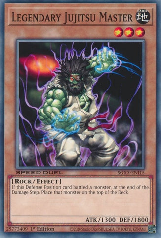 Legendary Jujitsu Master (SGX3-ENI15) [SGX3]