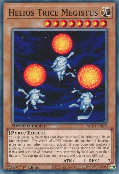 Helios Trice Megistus (SGX3-ENI23) [SGX3]