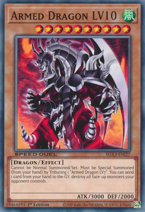 Armed Dragon LV10 (SGX3-ENI27) [SGX3]