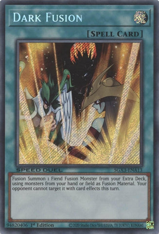 Dark Fusion Secret Rare (SGX3-ENA13) [SGX3]