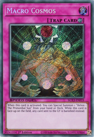 Macro Cosmos Secret Rare (SGX3-ENF19) [SGX3]