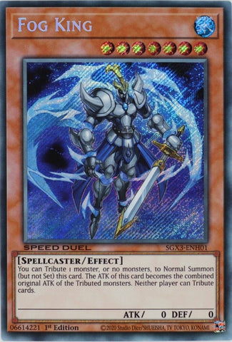 Fog King Secret Rare (SGX3-ENH01) [SGX3]