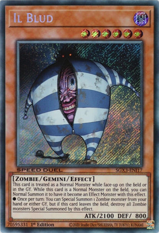 Il Blud Secret Rare (SGX3-ENI17) [SGX3]