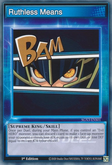 Ruthless Means (SGX3-ENS01) [SGX3]
