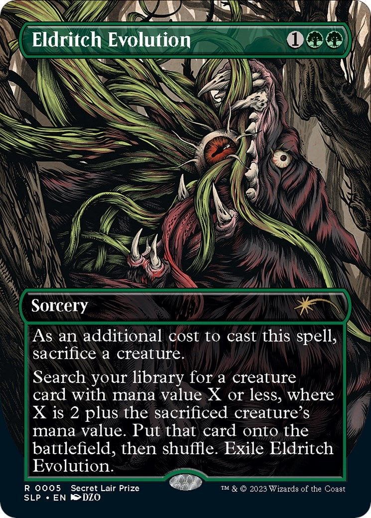 Eldritch Evolution (Borderless) [Secret Lair Showdown]