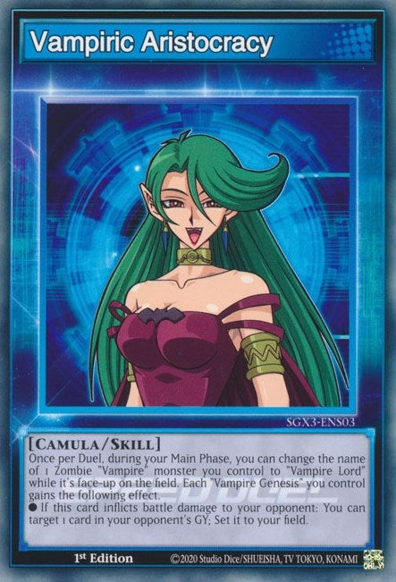 Vampiric Aristocracy (SGX3-ENS03) [SGX3]