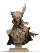 Lady Maria Resin Bust - view 1