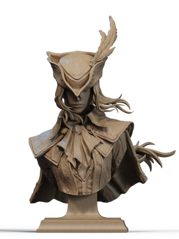 Lady Maria Resin Bust - view 1