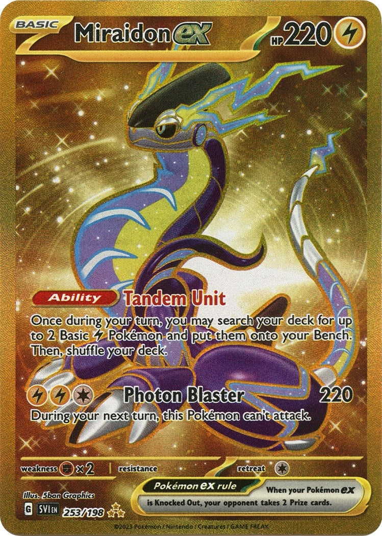 Miraidon ex 253 198 (253/198) [SV1]