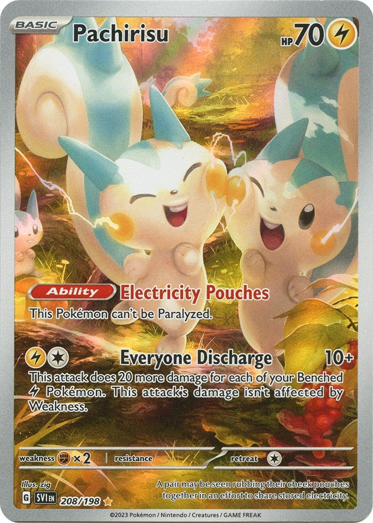 Pachirisu 208 198 (208/198) [SV1]
