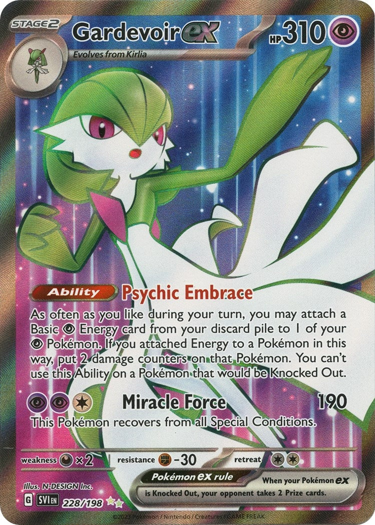 Gardevoir ex 228 198 (228/198) [SV1]