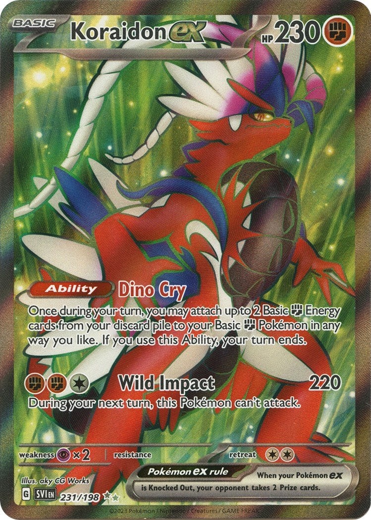 Koraidon ex 231 198 (231/198) [SV1]